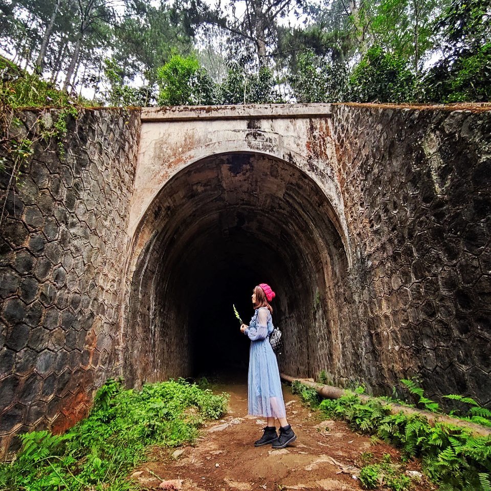 Đường hầm Hỏa Xa - Đường hầm xưa cũ ở Đà Lạt